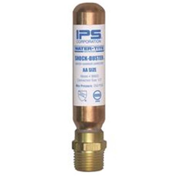IPS 297449 Shock Buster Water Hammer MIP Connection Arrestor, 0.5 in