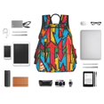 thumbnail image 4 of Balery Colorful Arrow Graffiti Pattern Mochila Ligera para Hombres y Mujeres – Resistente y Impermeable, Ideal para la Escuela, el Trabajo, los Viajes y el Uso Diario, 4 of 7