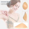 thumbnail image 4 of Formes de Seins en Silicone pour Mastectomie - Inserts de Soutien-Gorge Transvestite (1 Pce), 4 of 5