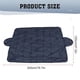 thumbnail image 3 of 360 All Weather Sunshade Ice Cover All Seasons Sunshade Ice Cover Reversible Windshield Protector Fits For Any Car, 3 of 9
