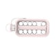 thumbnail image 3 of Molde para bolas de hielo 2 en 1 Molde para fabricar cubitos de hielo para botellas de agua Molde para hacer bolas con tapa a prueba de fugas, rosa Advancent HA005102-01B, 3 of 6
