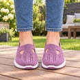 thumbnail image 6 of BERANMEY Lightweight Breathable Mesh Running Shoes Knit Comfortable Flexible Slip-On Sneakers for Women Stylish Casual Footwear for Tennis Walking & Running, 6 of 9