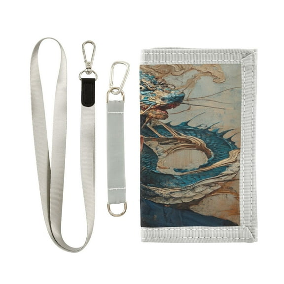 Cloth Purse Boys' Novelty Wallets Girls' Novelty Wallets Men's Wallets Women's Wallets Card Wallet Cash Wallet Student ID Bag Coin Wallet Dragon Man