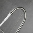 thumbnail image 5 of 8 Inch Two Handles High Arch Kitchen Sink Faucet with Side Sprayer & Supply Lines, Brushed Nickel, 5 of 6