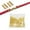 Gold, variant on Brass Faucet Connector Kit with U Shape Copper Ring Terminals for Secure Wiring and Conductivity Non Insulated Quick Splice Crimp Terminals Durable Metal Connector for Home and Bathroom 100PCS