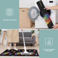 thumbnail image 6 of Colorful Keyboards Games Icons Black Pattern Kitchen Rugs Sets Of 3,Kitchen Runner Rugs Non Skid Washable,Decorative Kitchen Floor Mats for Kitchen,Sink,Laundry,17"x30"+ 17"x47" + 17"x59", 6 of 6