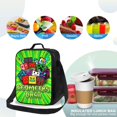 thumbnail image 4 of Geometry Dash Lunch Bag Lunch Box Lightweight Durable Lunch Tote Bag Portable Reusable Lunch Box Tote for Work Sport Picnic Camping, 4 of 7