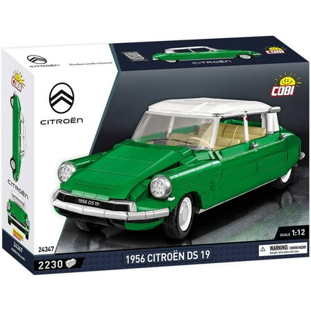 COBI Cars 1:12 Scale 1956 Citron DS 19 Vehicle