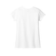 thumbnail image 4 of District Girls Very Important Tee Dt6001yg - White - XS, 4 of 4