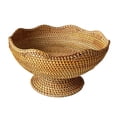 thumbnail image 1 of Siruishop Footed Fruit Basket Photo Props Fruit Tray for Countertop Dining Room Makeup L, 1 of 8