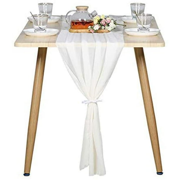 Mesa De Gasa Camino De Mesa De Boda Romántico Para Decoración De Fiesta De Boda Speravity HA044697-03