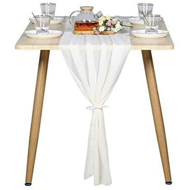 Mesa De Gasa Camino De Mesa De Boda Romántico Para Decoración De Fiesta De Boda Speravity HA044697-03