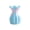 1Blue, variant on 1Blue European Lace Pattern Plastic Vase For Flower Arrangement - Decorative Table Centerpiece, Blue