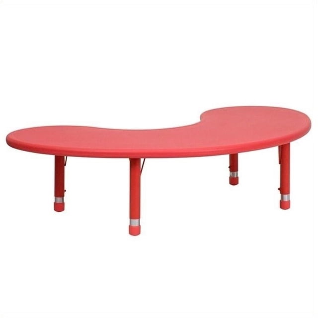 Rosebery Kids Table d'Activité Ajustable Rouge