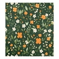 thumbnail image 6 of Yayeee Magnetic Dishwasher Cover for The Front Decoration Home Kitchen Machine Sticker Protector, Orange Flowers, 6 of 6