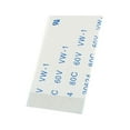 thumbnail image 2 of REGALWOVEN 5pcs 300mm Long 24 Pins 0.5mm Pitch Forward Direction FFC FPC Ribbon Flat Cable, 2 of 2