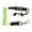 Green, variant on YIFAEUX Kayak Paddle Leash Heavy Duty Retractable Coiled Lanyard Tether Strap Anti-lost Rope for Kayaking Boating Canoeing Paddle Board Accessories