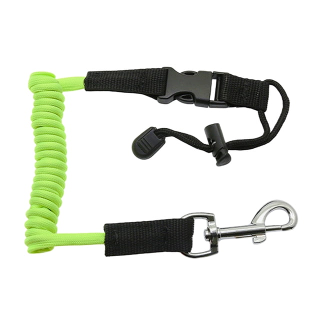 Hioecau Kayak Paddle Leash Heavy Duty Retractable Coiled Lanyard Tether Strap Anti-lost Rope for Kayaking Boating Canoeing Paddle Board Accessories