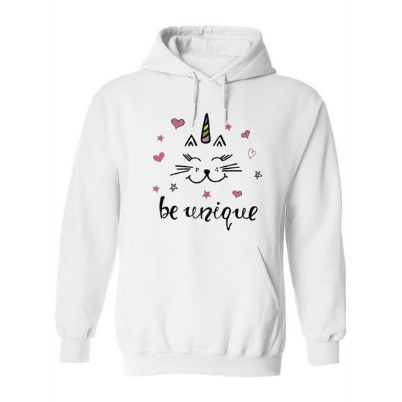 Be Unique. Hoodie Women -Image by Shutterstock, Female x-Large