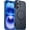 Dark Blue, variant on Designed for iPhone 16 Case Magnetic,[Compatible with Magsafe][Military Grade Drop Protection] Dropproof Heavy Duty Tough Rugged Shockproof Phone Case for iPhone 16 (6.1")-Green