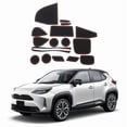 thumbnail image 4 of 17Pcs Gate Slot Pad for Toyota Yaris Cross 2021 2022 Accessories, 4 of 5