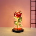 thumbnail image 4 of Altsales Eternal Rose in Glass Dome with Led Light, Enchanted Rose in Glass Dome Valentine'S Day Gift for Home Decor Holiday Party, 4 of 9