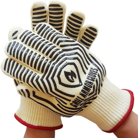 Grill Armor Extreme Heat Resistant Oven Gloves En407 Certified 932f Cooking For Bbq Grilling Baking Black Canada Grill Armor Extreme Heat Resistant Oven, Grill Armor Gloves
