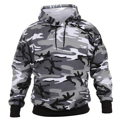 Rothco camo hoodie top