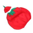 thumbnail image 4 of BRIGHTFUFU 1 juego de trajes de actuación de tomate lindo ropa y traje de tela de sombrero (130-140 cm), 4 of 7