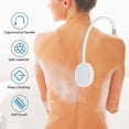 thumbnail image 2 of Cepillo de baño para espalda, mango largo para ducha, fregador de espalda curvado para personas mayores, discapacitados, movilidad limitada, cepillo de ducha corporal en forma de U para homb, 2 of 5