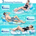 thumbnail image 2 of Pack de 2 tumbonas para piscina Instaywell con respaldo ajustable, 2 of 7