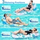thumbnail image 2 of Pack de 2 tumbonas para piscina Instaywell con respaldo ajustable, 2 of 7