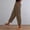 Brown women plus size wide leg trousers a1, variant on Cagogo Women Plus Size Wide Leg Trousers with Pockets Casual Elastic Waist Loose Ankle Pants Solid Travel Lounge Work Bottoms, Dark Gray S