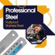 thumbnail image 4 of 12+6 Inch Metal Ruler Set, Perfect for DIY Projects, Blue, 4 of 5