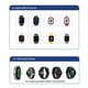thumbnail image 2 of 1 Cargador 2 en Mini Magnético para Galaxy Watch5 Pro/Apple Watch Ultra/8 Negro, 2 of 8