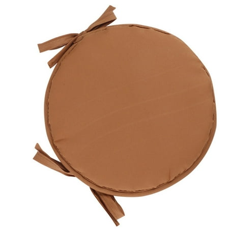 

NUOLUX 1pc Household Round Shape Seat Cushion Thickened Chairs Cushions Sponge Seat Cushion for Home School Office Restaurant (Light Brown Round Diameter 30cm)
