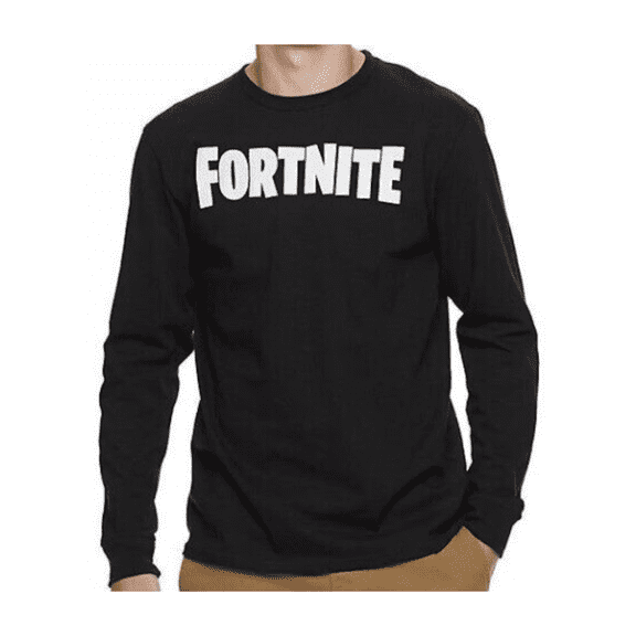 Fortnite Mens' Classic Logo Long Sleeve T-Shirt