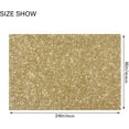 thumbnail image 2 of GZHJMY Golden Glitter Texture Bathroom Rug 24"×16",Non-Slip High Absorbent Bath Mat Rug Machine Washable Bahtub Mats, 2 of 7