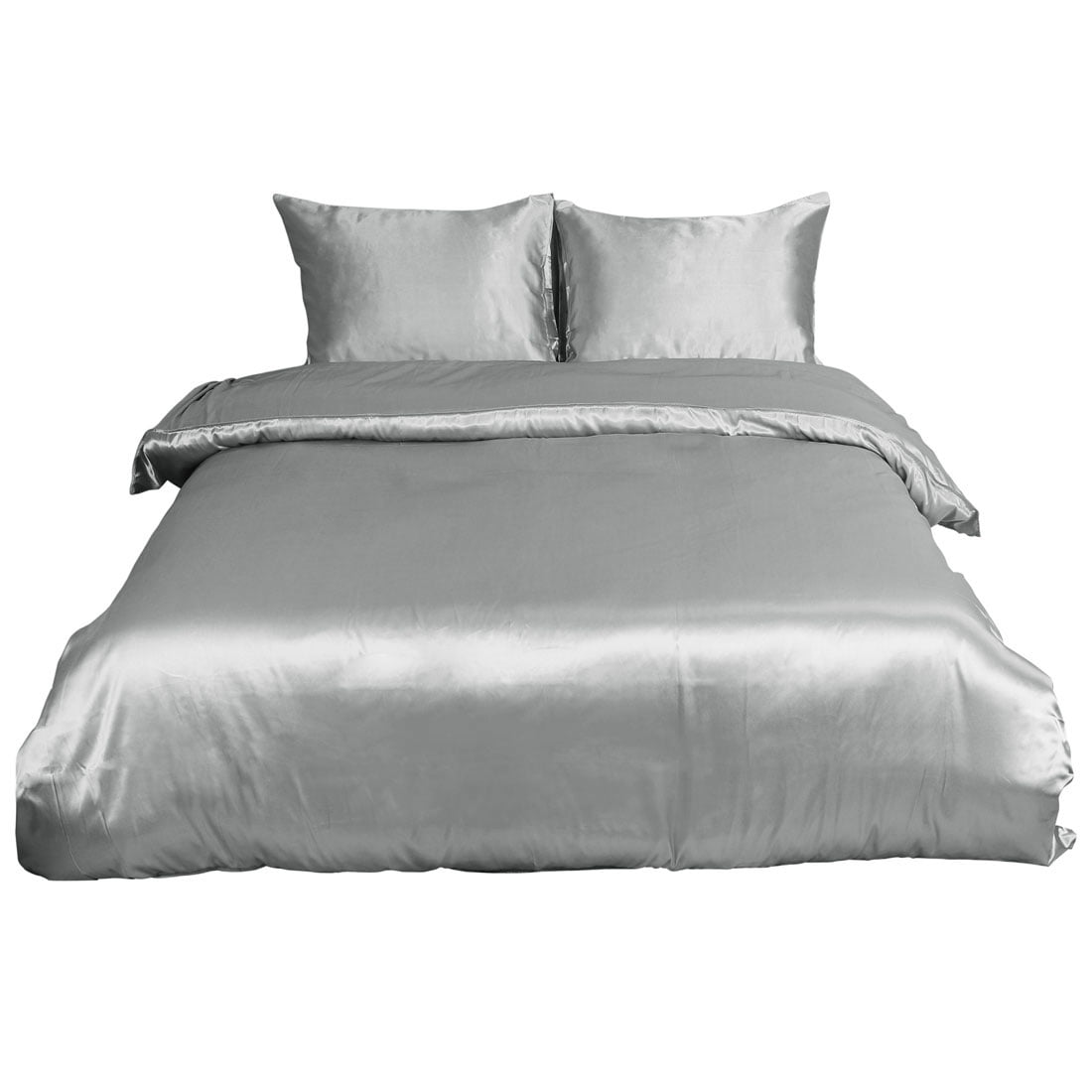 Silk Satin Bed Blanket Quilt Duvet, How To Keep A Blanket In Duvet Cover