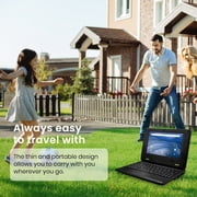 7inch Portable Small Laptop, Android 12 Quad Core with 2GB RAM 32GB ROM Mini Laptop Notebook for Kids,Ideal Gift for Children 's Learning and Entertainment