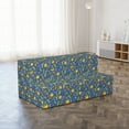 thumbnail image 4 of Botanic Foldable Mattress, Woodland Themed Elements, 78.7" x 47.2", Marigold and Orange, by Ambesonne, 4 of 6