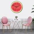 thumbnail image 5 of Reloj de pared de frutas con esfera acrílica Reloj sin tictac Sala de estar Cocina Dormitorio Decoración de oficina Scienceny JJ20446-04, 5 of 5
