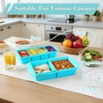 thumbnail image 6 of Lumikrypt 2Pcs Silicone Freezer Tray with Lids, 1-Cup & 2-Cup Large Food Freezer Containers, Freezer Ice Cube,Ideal for Freezing Soups, Sauces, and Microwave-Safe Single-Serving Meals, 6 of 7