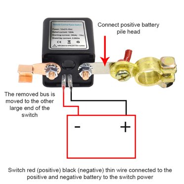 Battery Doctor 20304 Rotary Knob Battery Disconnect Switch - Walmart