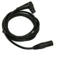 thumbnail image 1 of XLR To XLR Cable, Straight Elbow Connector Male To Female XLR Balanced Cord Lossless  For Microphone, 1 of 8