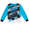 thumbnail image 3 of Monster Jam Megalodon Pullover Pajama Shirt and Pants Sleep Set Toddler to Little Kid, 3 of 5