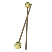 unbranded Hickory Sticks Drumstick for Bass Drum Beech Handle