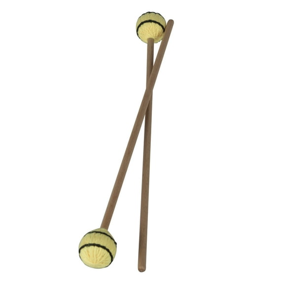 unbranded Hickory Sticks Drumstick for Bass Drum Beech Handle