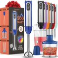 thumbnail image 1 of Multi-Use Immersion Blender Set, Hand Blender with Powerful Copper Motor 800W, High Speed, Turbo Mode, 3-in-1 Handheld Blender Stick Stainless Steel Blades, Whisk, Beaker, Measuring Marks, and Chopper, 1 of 8