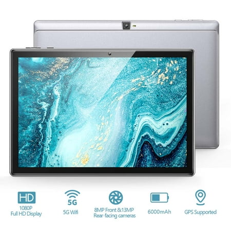 VANKYO MatrixPad S30 10.1 inch Octa-Core Tablet, Android 10, 3GB RAM, 32GB Storage, 13MP Rear Camera, 1920x1200 IPS Full HD Display, Bluetooth 5.0, 5G Wi-Fi, GPS, Silver